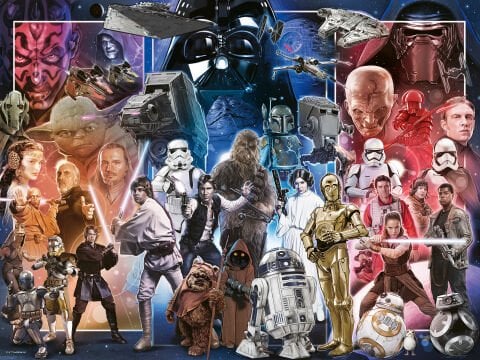 1500 Parça Puzzle Star Wars Evreni