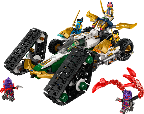 LEGO® NINJAGO® Ninja Ekibi Kombo Araç 4'ü 1 Arada Oyuncak 71820