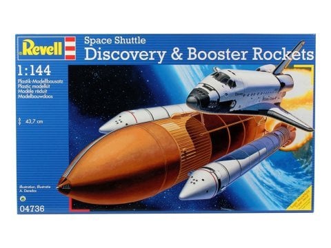 Revell Space Shuttle Discovery + Booster Rockets
