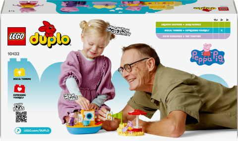 LEGO® DUPLO® Peppa Pig Tekne Gezisi Oyun Seti 10432