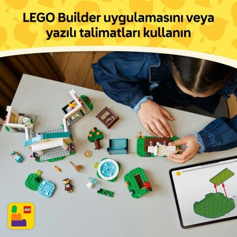 LEGO® Animal Crossing™ Blathers Müze Koleksiyonu Model Yapım Seti 77056