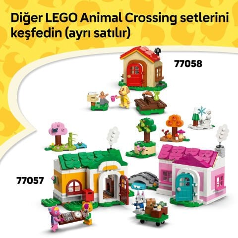 LEGO® Animal Crossing™ Blathers Müze Koleksiyonu Model Yapım Seti 77056