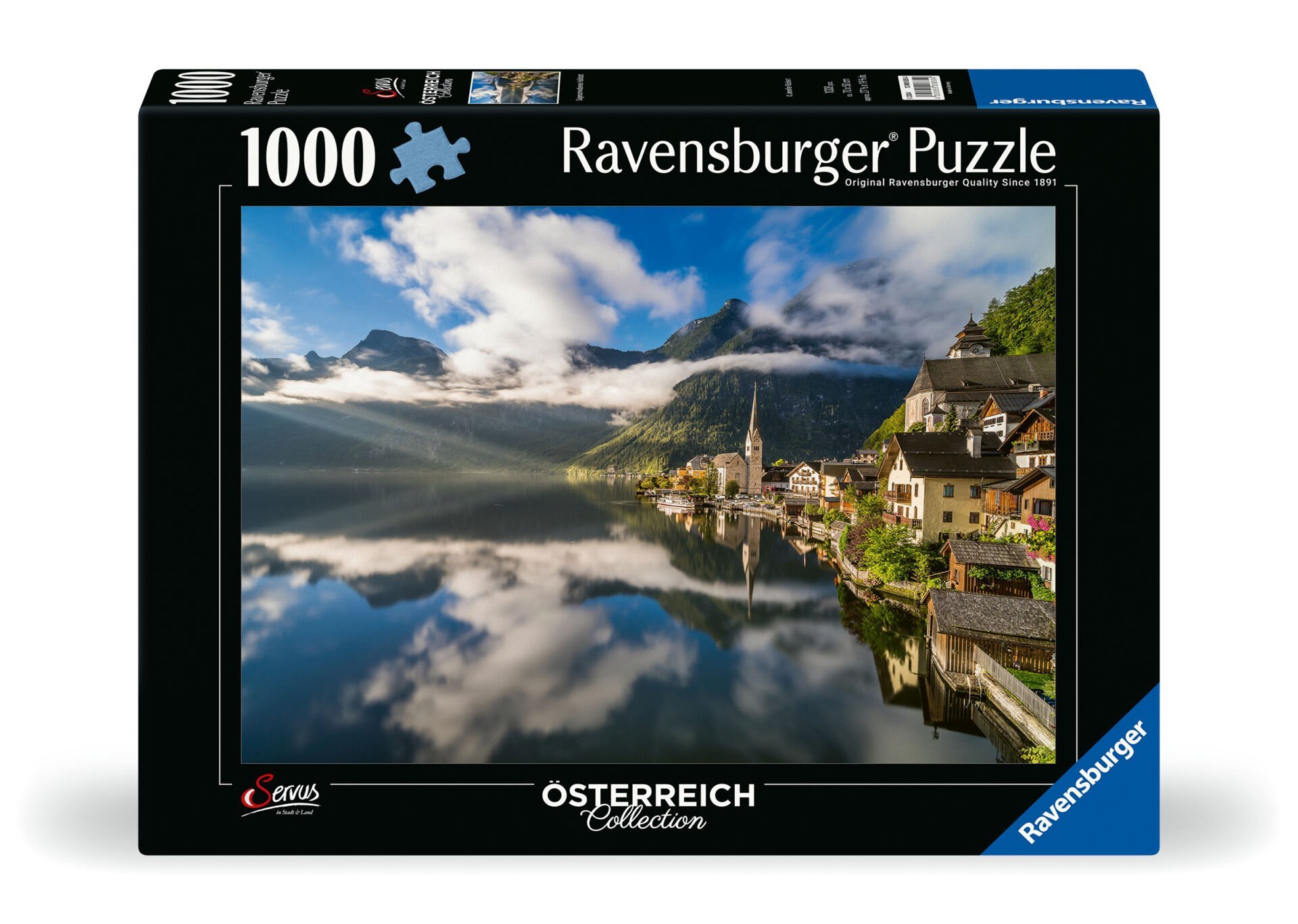 1000 Parça Puzzle Avusturya Hallstatt