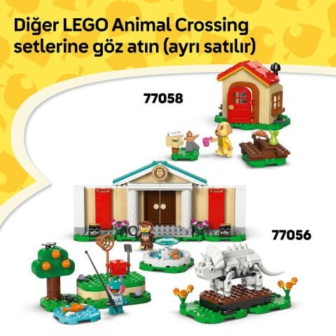 LEGO® Animal Crossing™ Yaratıcı Evler: Eğlenceli Mevsimler Yapım Seti 77057