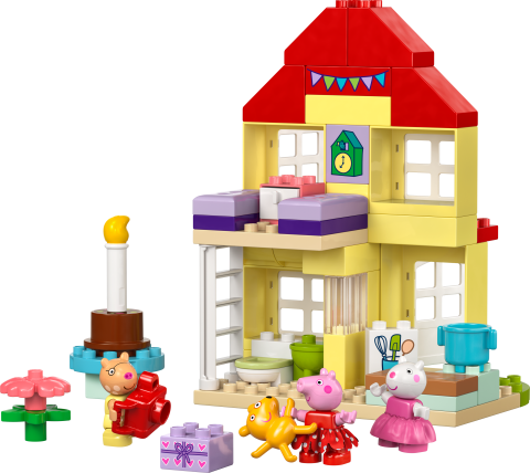 LEGO® DUPLO® Peppa Pig Doğum Günü Evi Oyun Seti 10433