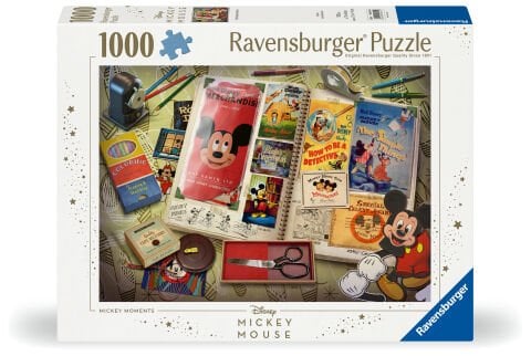 1000 Parça Puzzle WD Mickey 1950 Vintage