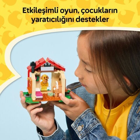LEGO® Animal Crossing™ Goldie Şirin Evinde Oyuncak Yapım Seti 77058