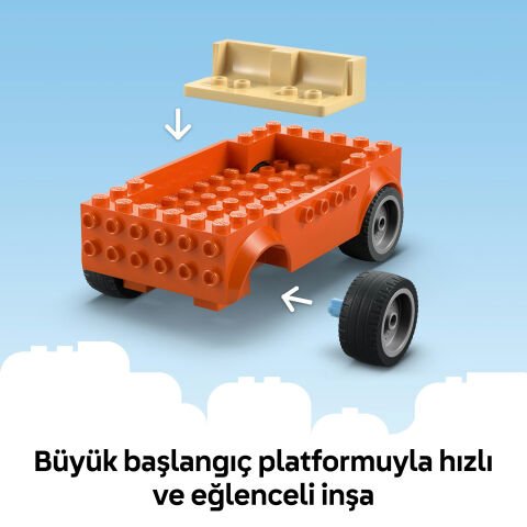 LEGO® Bluey: Bluey’nin Ailece Plaj Gezisi, Okul Öncesi Oyuncak Yapım Seti 11202