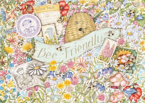 1000 Parça Puzzle Arı Kovanı