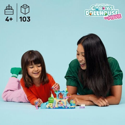 LEGO® Gabby’s Dollhouse Deniz Kızı Gabby’nin Akvaryum Macerası Hayvan Oyuncağı 11204