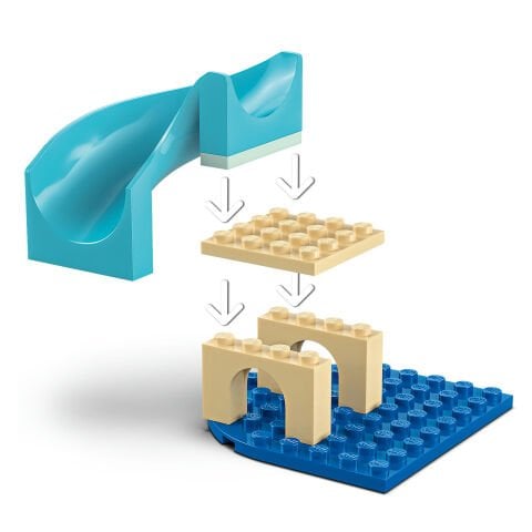 LEGO® Gabby’s Dollhouse Deniz Kızı Gabby’nin Akvaryum Macerası Hayvan Oyuncağı 11204