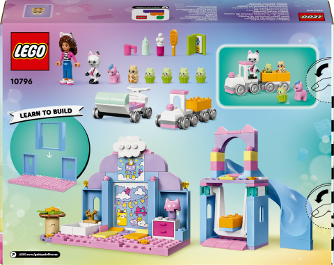 LEGO® 4+ Gabby’s Dollhouse Gabby’nin Kedicik Bakım Odası Oyuncağı 10796