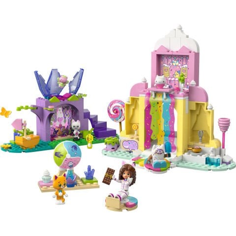 LEGO® Gabby’s Dollhouse Tatlı Şekerleme Dağı ve Kedi Bahçesi 11205