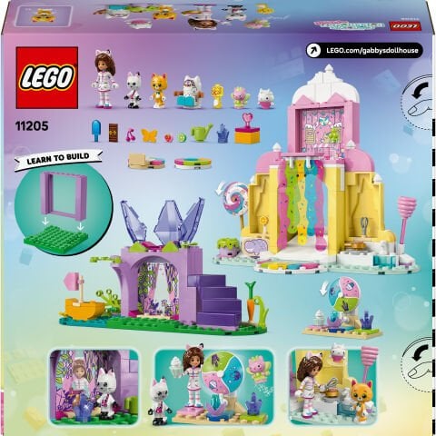 LEGO® Gabby’s Dollhouse Tatlı Şekerleme Dağı ve Kedi Bahçesi 11205