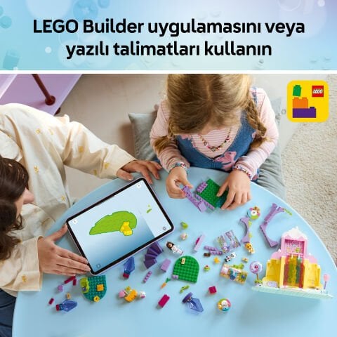 LEGO® Gabby’s Dollhouse Tatlı Şekerleme Dağı ve Kedi Bahçesi 11205