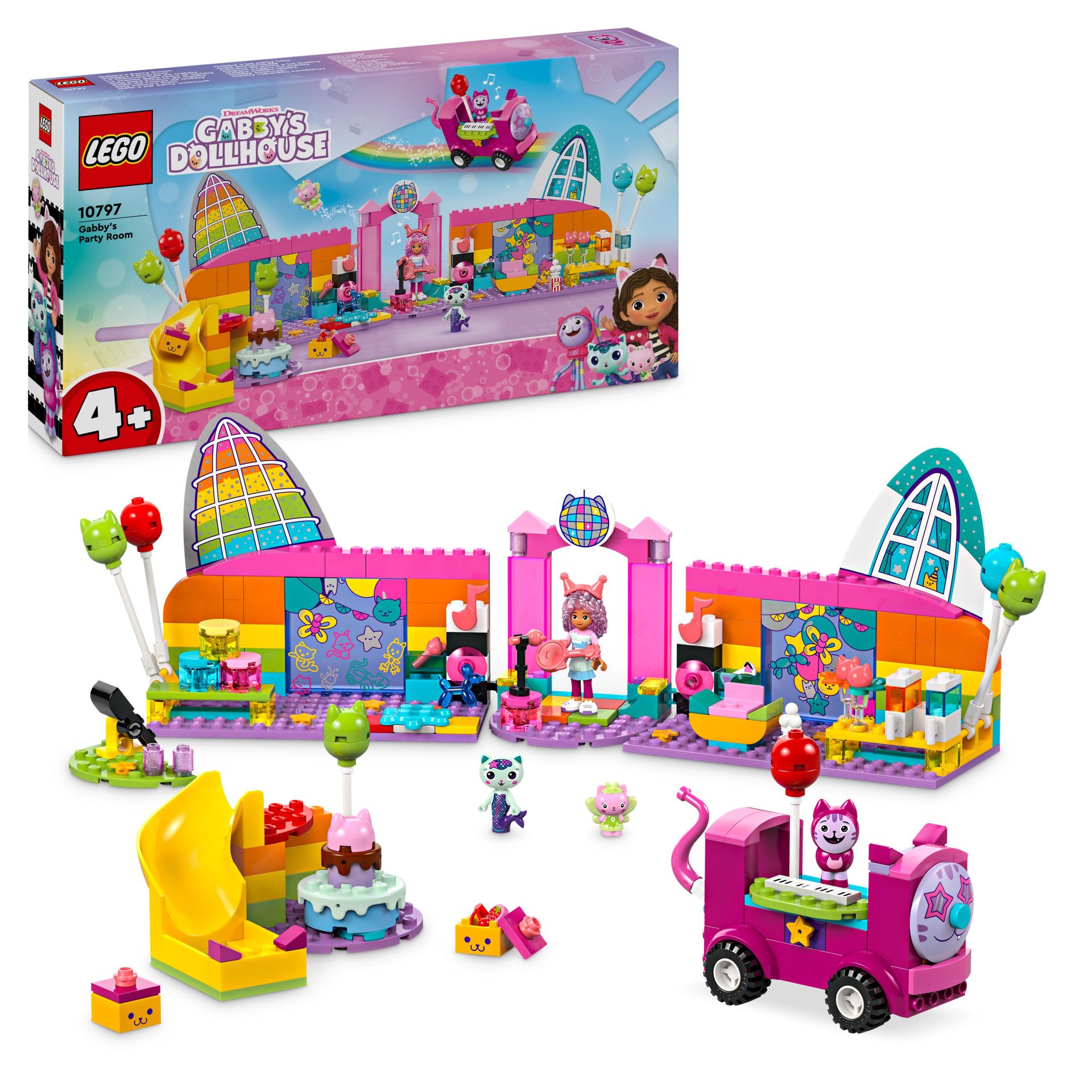 LEGO® 4+ Gabby’s Dollhouse Gabby’nin Parti Odası Oyun Seti 10797
