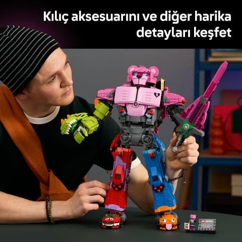 LEGO® Fortnite® Meka Takım Lideri Yetişkinler için Yapım Seti 77078