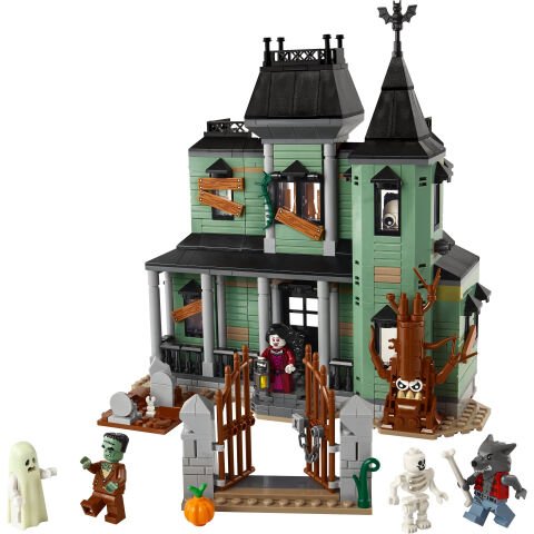 LEGO® Creator 3'ü 1 Arada Hayaletli Köşk Oyuncak Ev Yapım Seti 31167