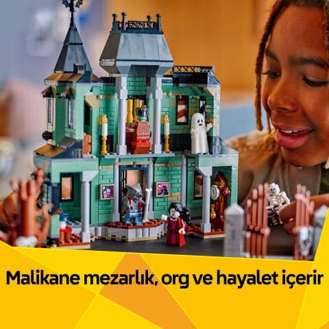 LEGO® Creator 3'ü 1 Arada Hayaletli Köşk Oyuncak Ev Yapım Seti 31167