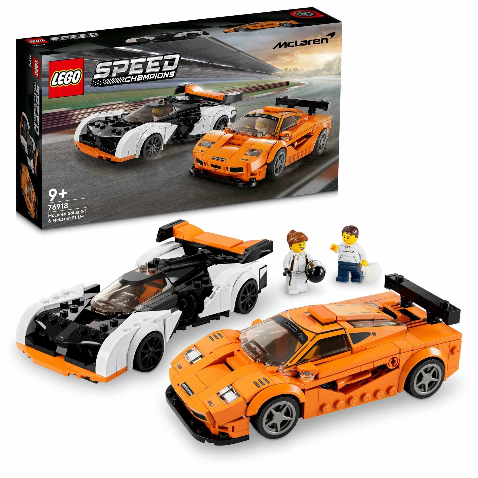 LEGO® Speed Champions McLaren Solus GT ve McLaren F1 LM