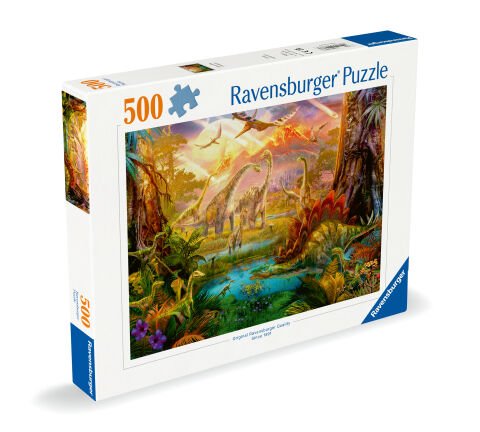500p Puzzle Dinozorlar