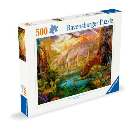 500 Parça Puzzle Dinozorlar