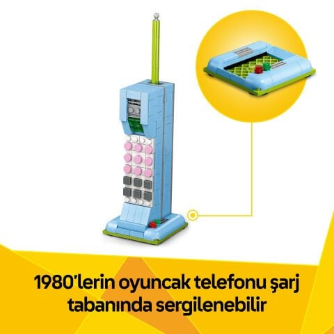 LEGO® Creator 3'ü 1 Arada Retro Telefon Nostaljik ve Klasik Oyuncak Telefonlar 31174