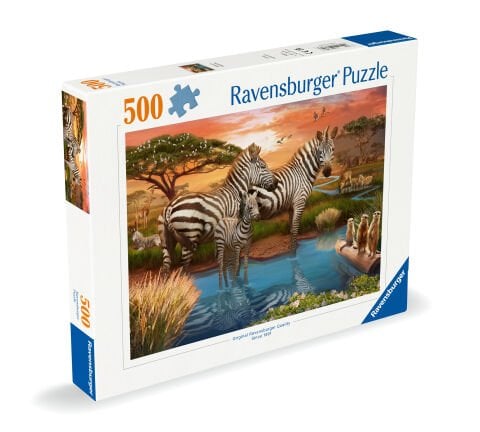 500 Parça Puzzle Zebralar
