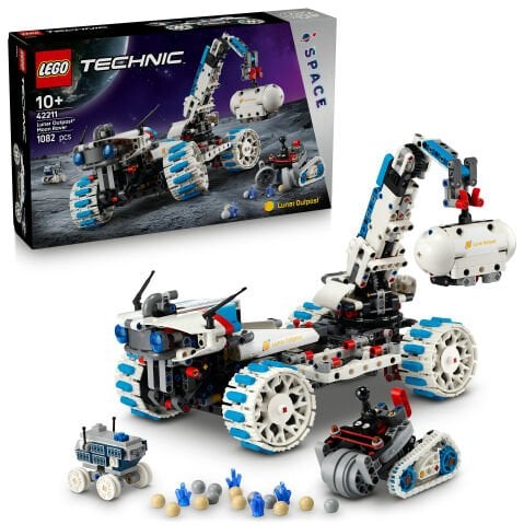 LEGO® Technic Lunar Outpost™ Ay Gezgini Uzay Aracı Seti STEM Oyuncağı 42211