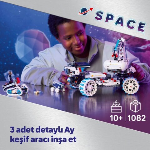 LEGO® Technic Lunar Outpost™ Ay Gezgini Uzay Aracı Seti STEM Oyuncağı 42211