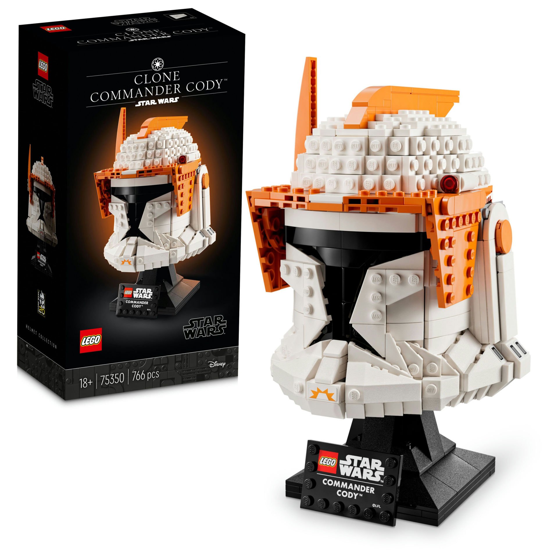 LEGO® Star Wars™ Klon Komutanı Cody™ Kaskı 75350
