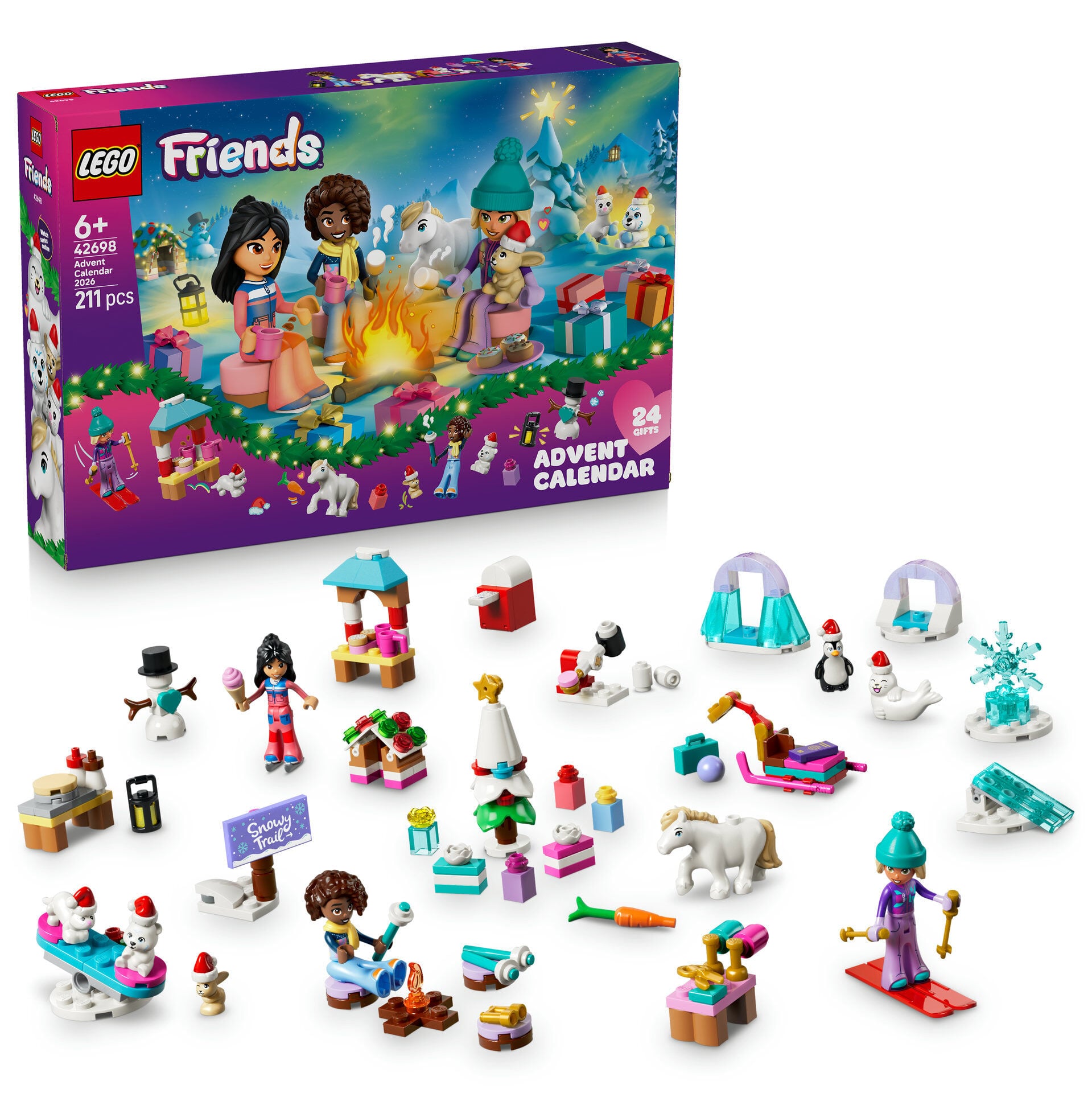 LEGO® Friends 2026 Yılbaşı Takvimi 42698