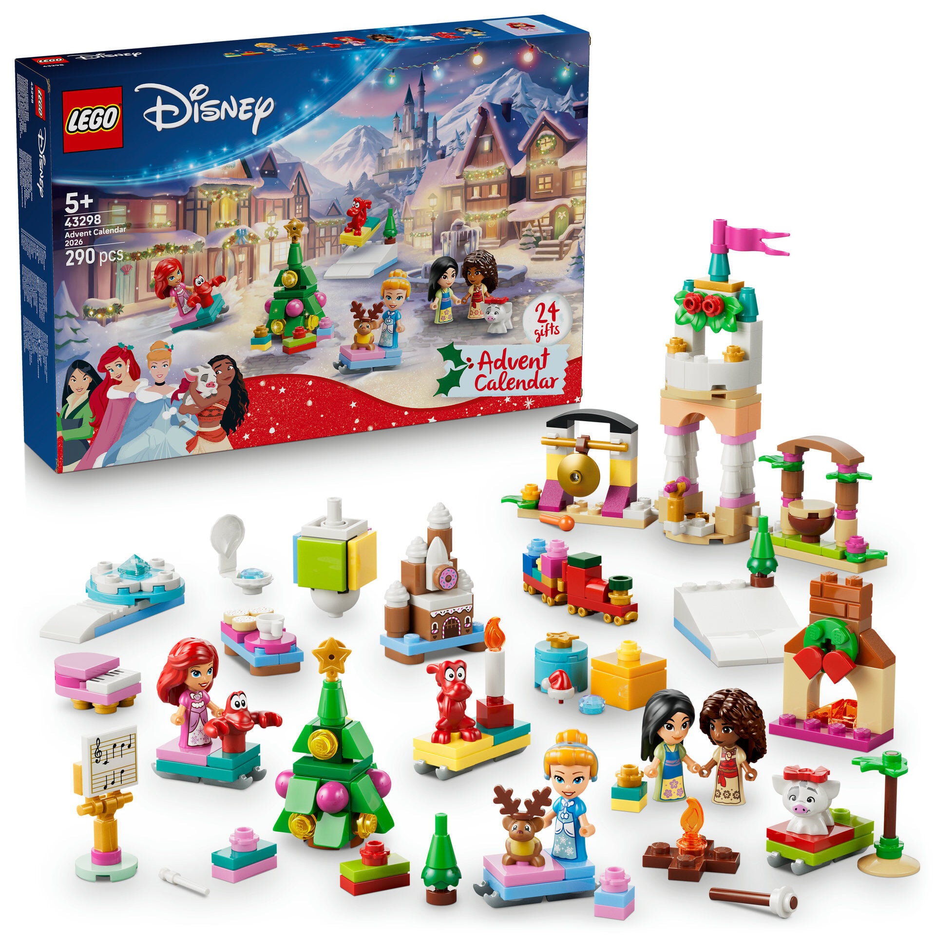 LEGO® ǀ Disney Princess 2026 Yılbaşı Takvimi 43298
