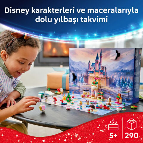 LEGO® ǀ Disney Princess 2026 Yılbaşı Takvimi 43298