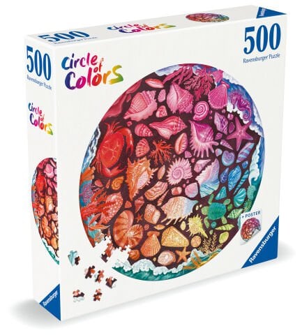 500 Parça Puzzle Deniz Kabukları