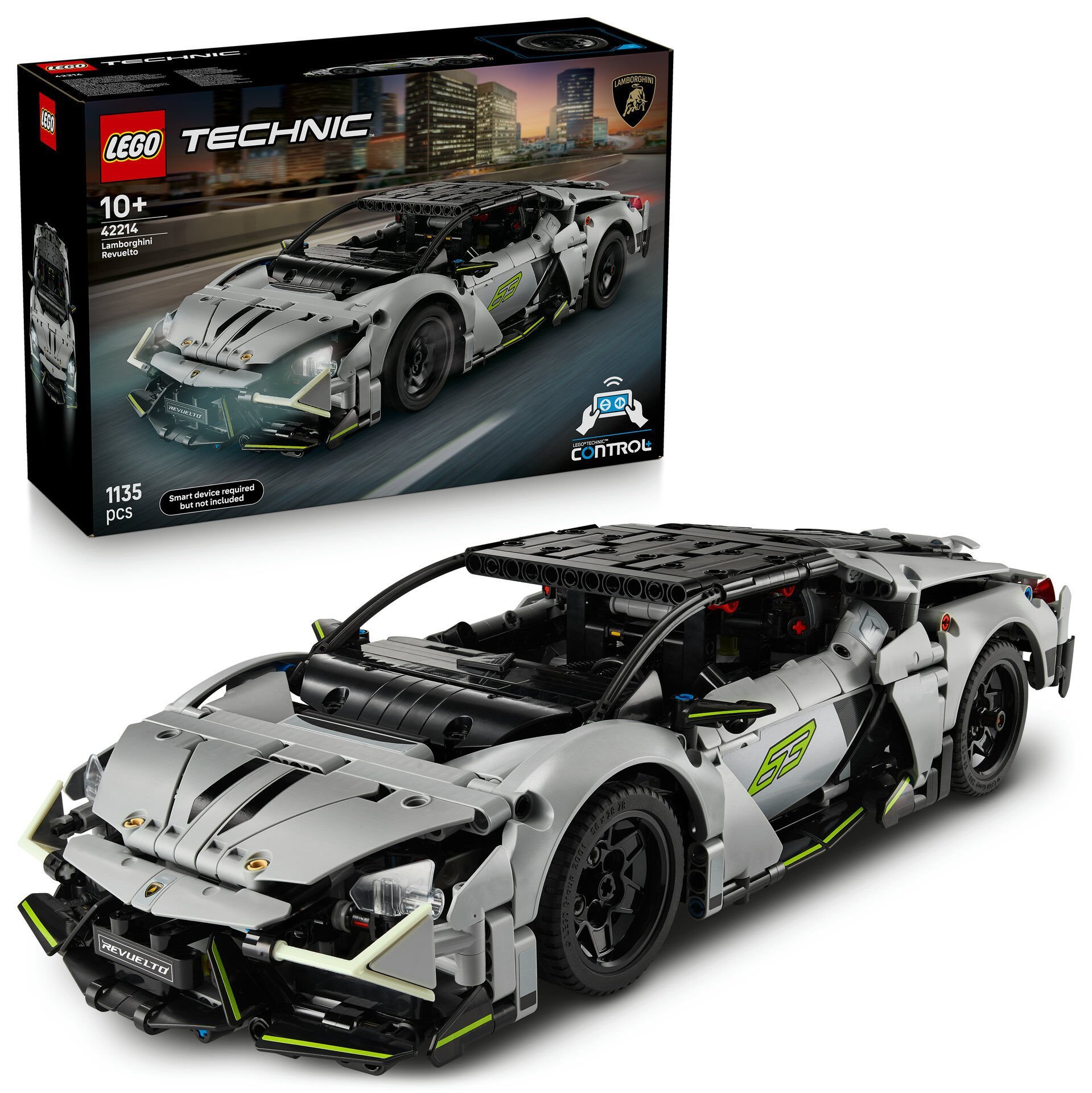 LEGO® Technic Lamborghini Revuelto Süper Spor Araba Seti STEM Yapım Oyuncağı 42214