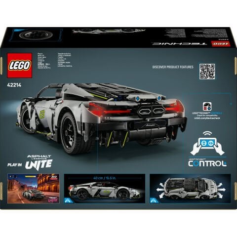 LEGO® Technic Lamborghini Revuelto Süper Spor Araba Seti STEM Yapım Oyuncağı 42214