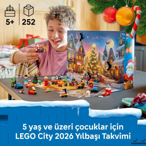 LEGO® City 2026 Yılbaşı Takvimi 60510