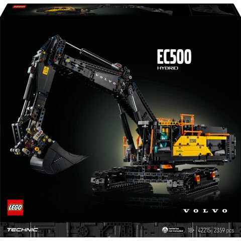 LEGO® Technic Volvo EC500 Hybrid Ekskavatör Seti, Yetişkinler için Hediye 42215