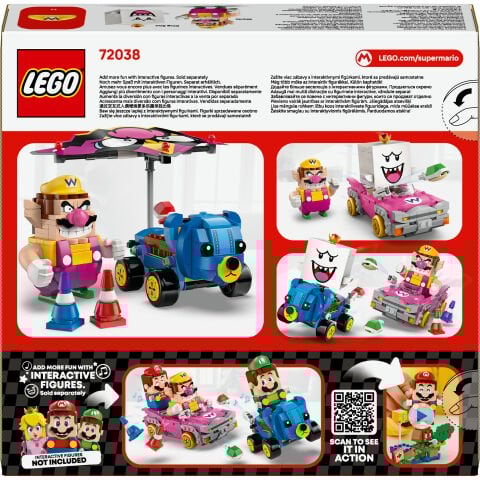 LEGO® Super Mario™: Mario Kart™ – Wario ve King Boo Figürleri ve 2 Kart 72038
