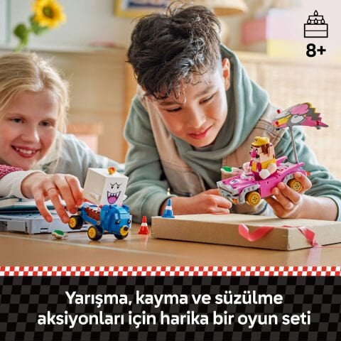 LEGO® Super Mario™: Mario Kart™ – Wario ve King Boo Figürleri ve 2 Kart 72038