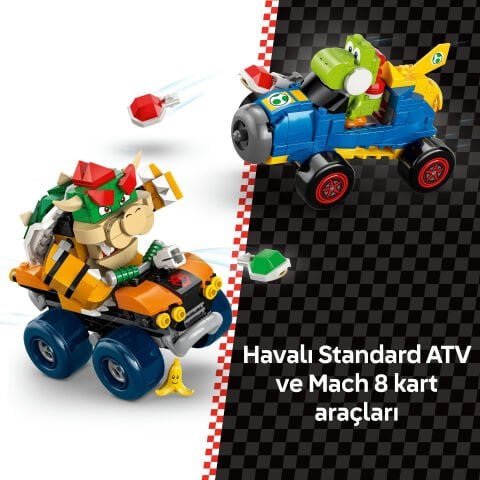 LEGO® Super Mario™: Mario Kart™ – Bowser Kalesi Oyuncağı 72039