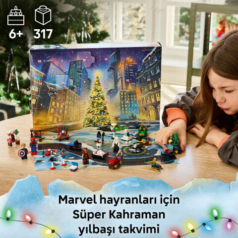LEGO® ǀ Marvel 2026 Yılbaşı Takvimi 76340