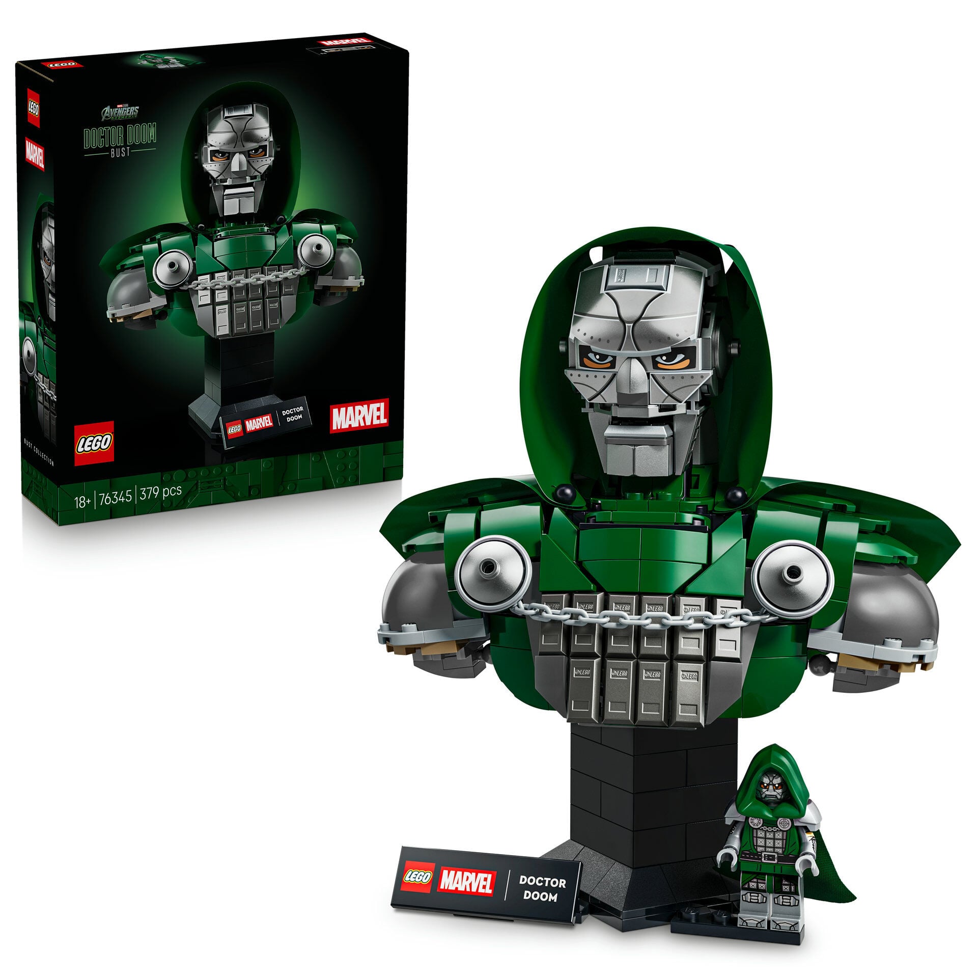 LEGO® ǀ Marvel Doktor Doom Büstü 76345