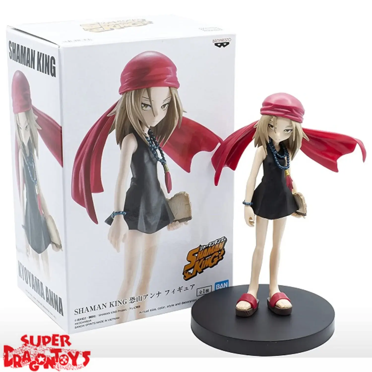 Banpresto Shaman King Anna Kyoyama Figürü