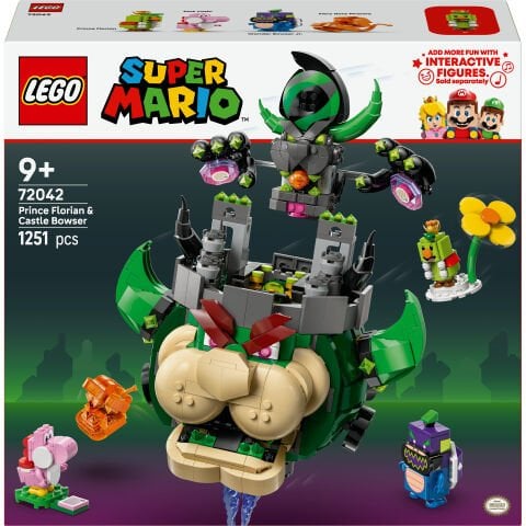 LEGO® Super Mario™ Prince Florian ve Castle Bowser Rol Yapma Oyuncağı 72042