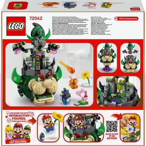 LEGO® Super Mario™ Prince Florian ve Castle Bowser Rol Yapma Oyuncağı 72042