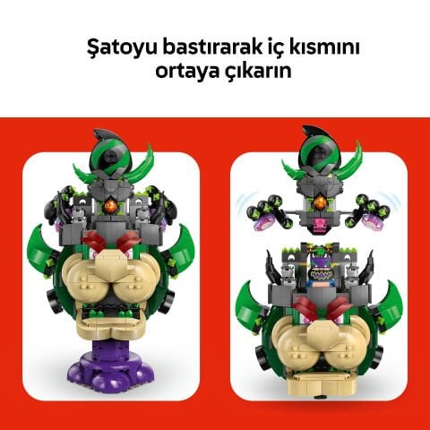 LEGO® Super Mario™ Prince Florian ve Castle Bowser Rol Yapma Oyuncağı 72042