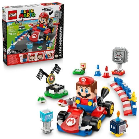 LEGO® Super Mario™: Mario Kart™ – İnteraktif LEGO® Mario™ ve Standard Kart 72043