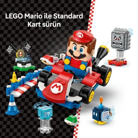 LEGO® Super Mario™: Mario Kart™ – İnteraktif LEGO® Mario™ ve Standard Kart 72043